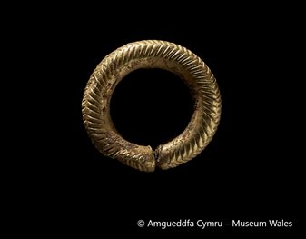 Bronze Age Hair-Ring © Amgueddfa Cymru – Museum Wales