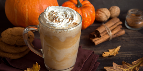 Pimpkin spiced latte