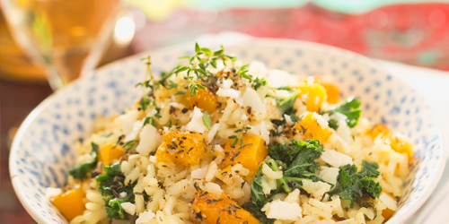 Pumpkin risotto