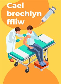 Flu Vaccine Image Welsh