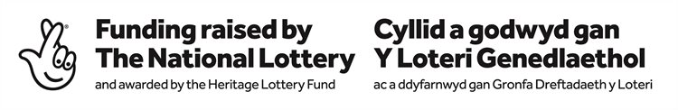 Funding Raised by the National Lottery logo