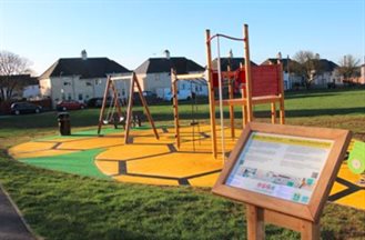 Fferm Goch Llangan park improvements