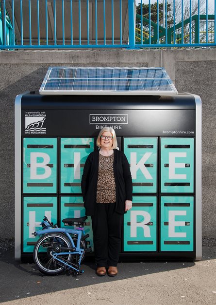 Bike hire scheme launches in Llantwit Major