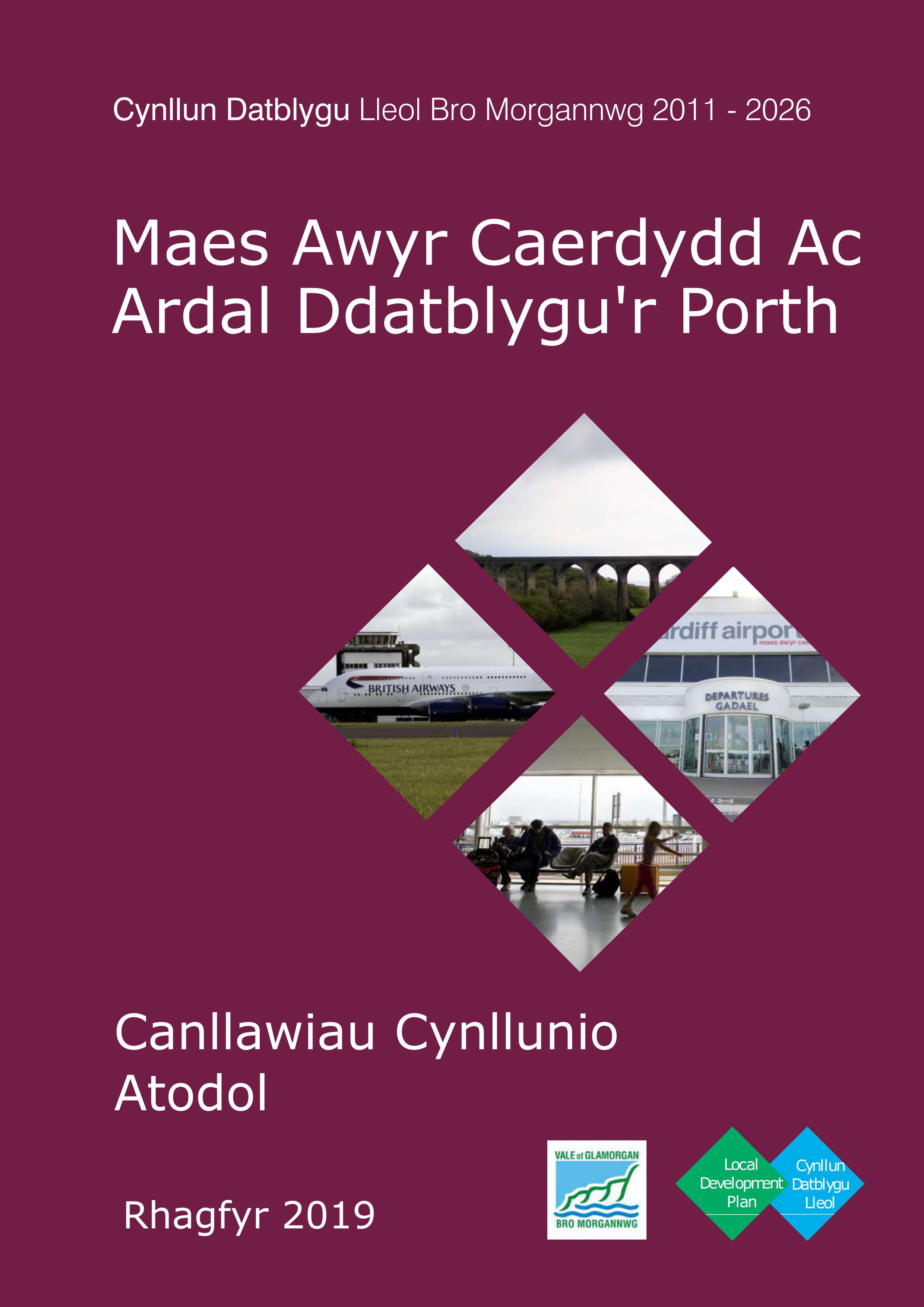 Welsh Cardiff Airport Front Cover
