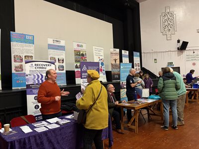 GVS volunteering fayre stalls