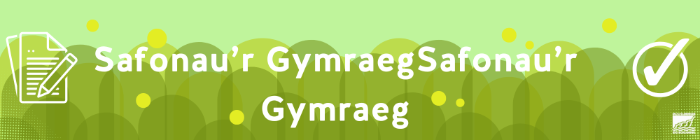 Welsh Language Standards banner