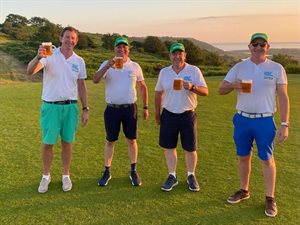 Marcus G and team - Macmillan golf fundraiser