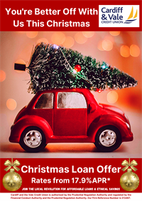 Cardiff and Vale Credit Union Christmas Offer