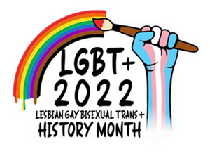 LGBT+ History Month 2022 Logo