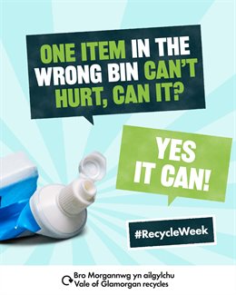 Recycle Week Wales Poster