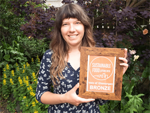 Sustainable food places bronze award