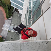 Suzanne Clifton Abseiling