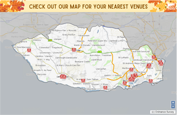 Warm Spaces map