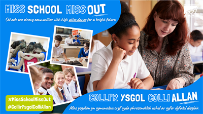 Miss School Miss Out Campaign Poster