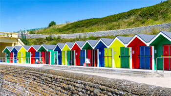 Barry Island Eastern Promenade Beach Huts