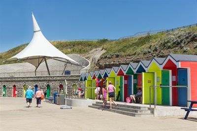 Barry Island beach huts