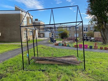 Crawshay Court Community Garden Greenhouse