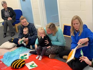 Natter and Nibble at the Flying Start Centre