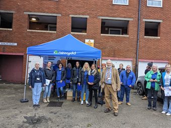 Newydd Housing Separated Recycling launc