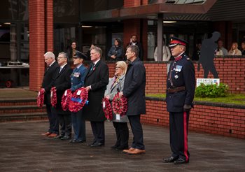 Armistice day service 09 November