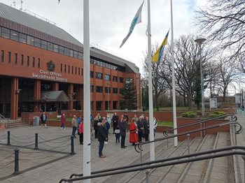 Ukraine Minute Silence