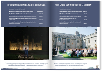 Vale Wedding Ceremony Brochure