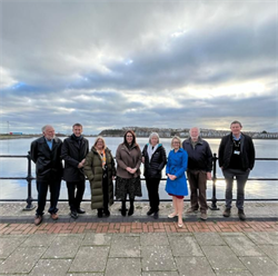 Barry Waterfront Meeting with Undersecretary for Wales