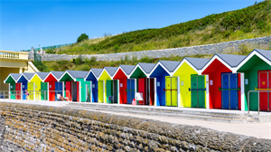 Barry Island Beach Huts Eastern Promenade