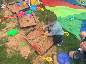 Flying Start Family Fun Day - Sand Play 1