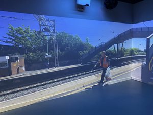 Cadoxton Immersive Classroom Train Station