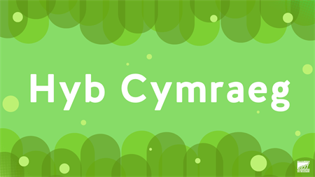 Hyb Cymraeg branding