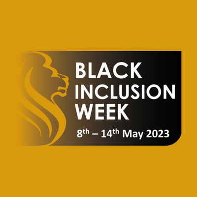 Black inclusion week 2023 logo