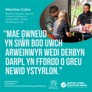 Martine Coles DARPL Conference Cymraeg